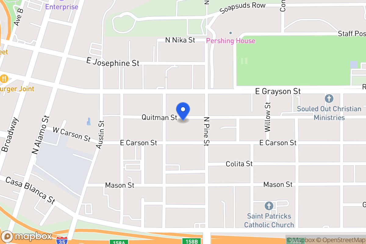 Map of 314  Quitman St