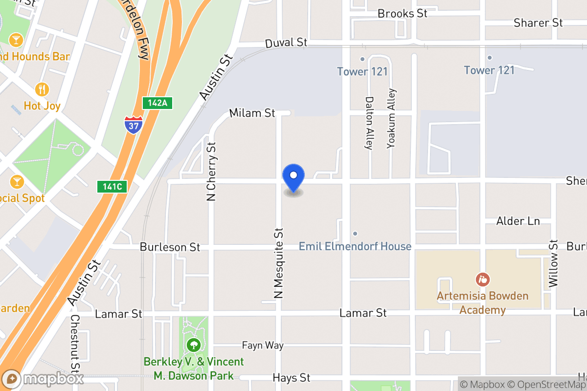 Map of 306  Sherman