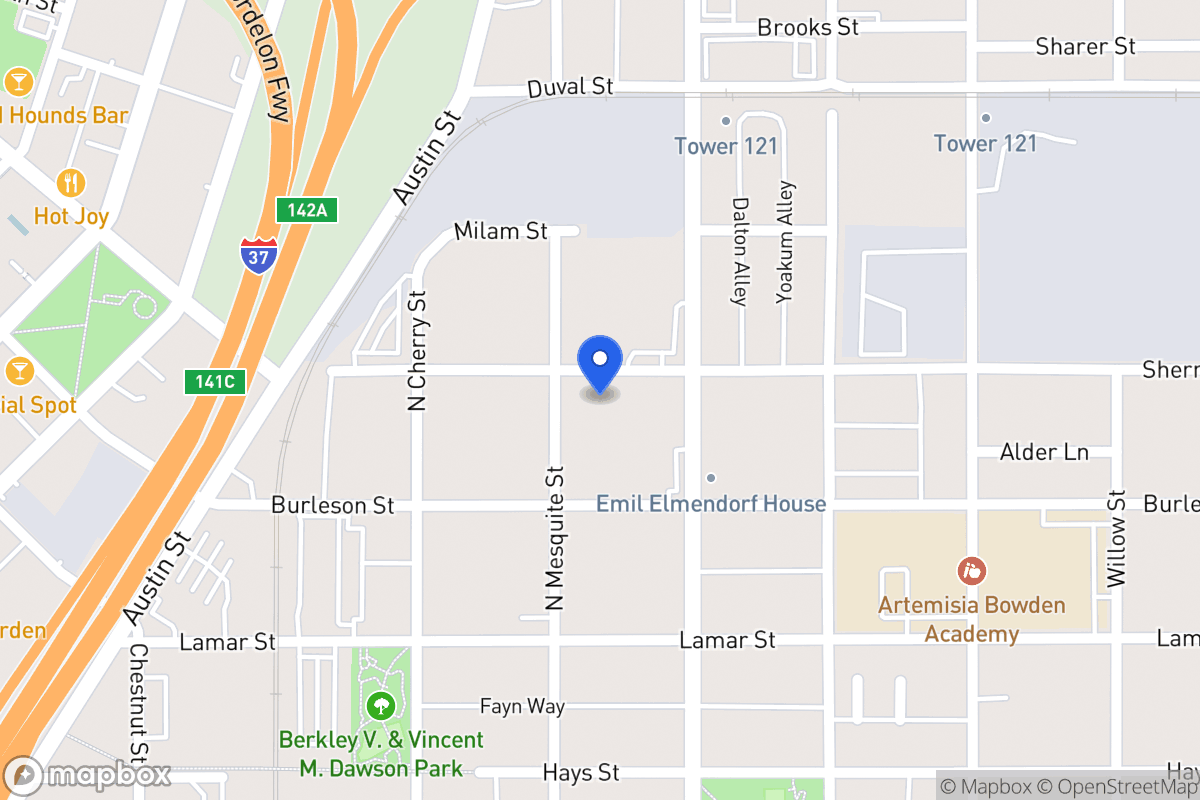Map of 310  Sherman
