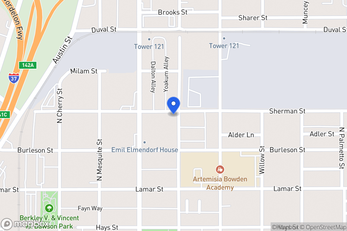 Map of 434  Sherman