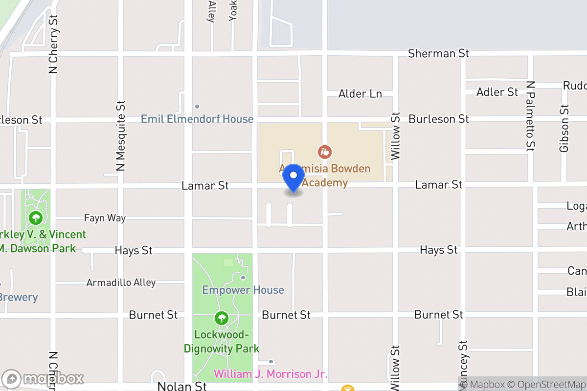 Map of 618  Lamar