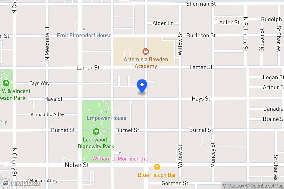Map of 901  Hays St