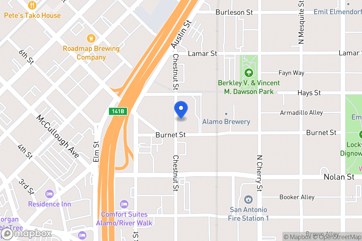 Map of 710  Chestnut