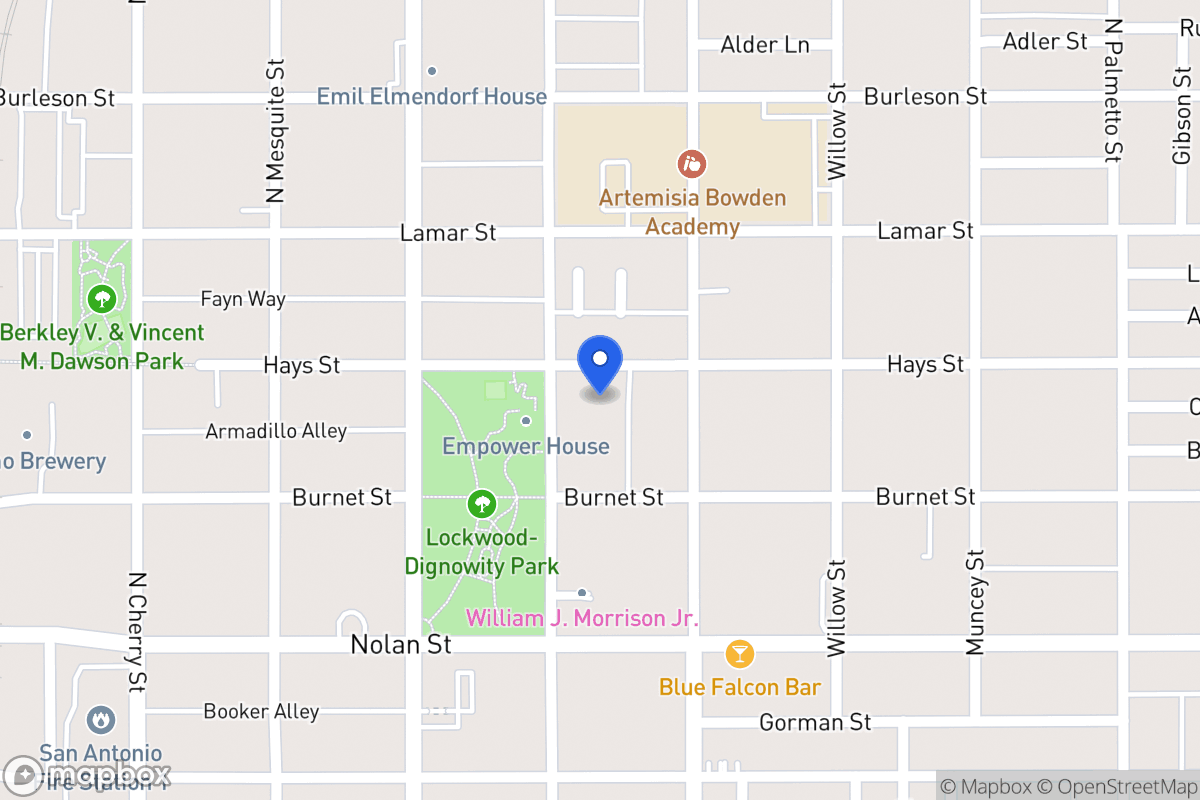 Map of 710  Hays St