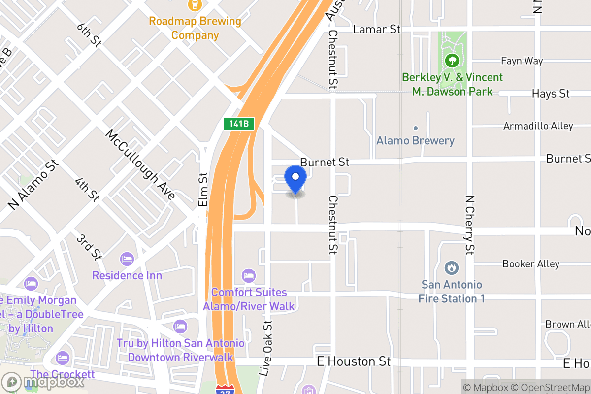 Map of 613  Chestnut