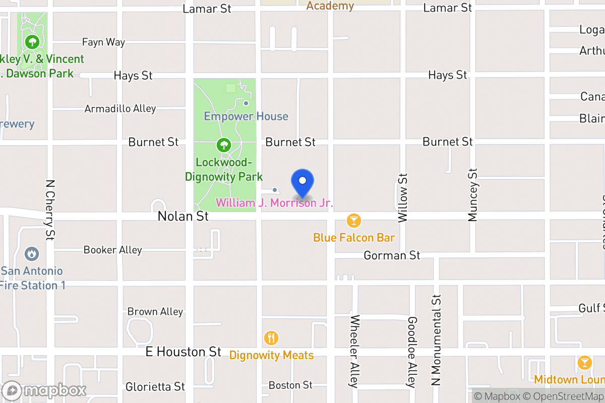 Map of 817  Nolan St