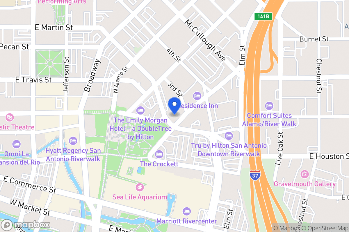 Map of 450  3rd St