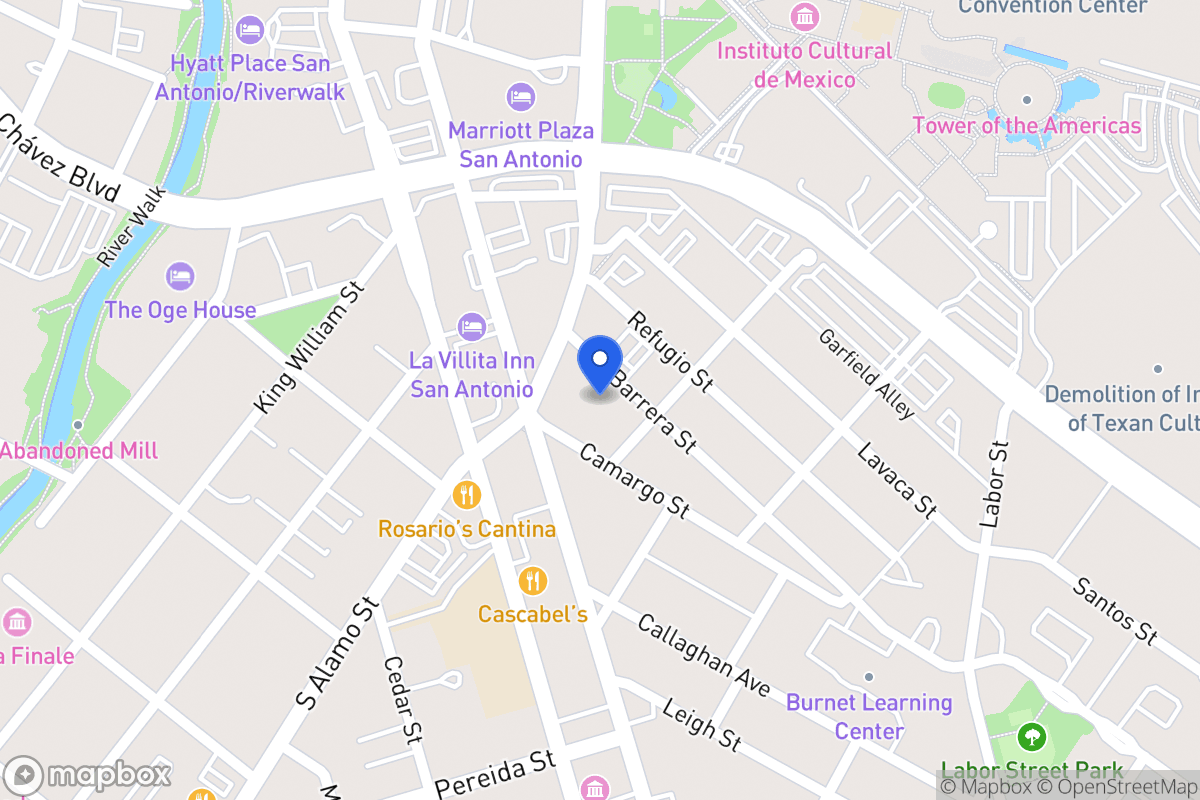 Map of 118  Barrera St