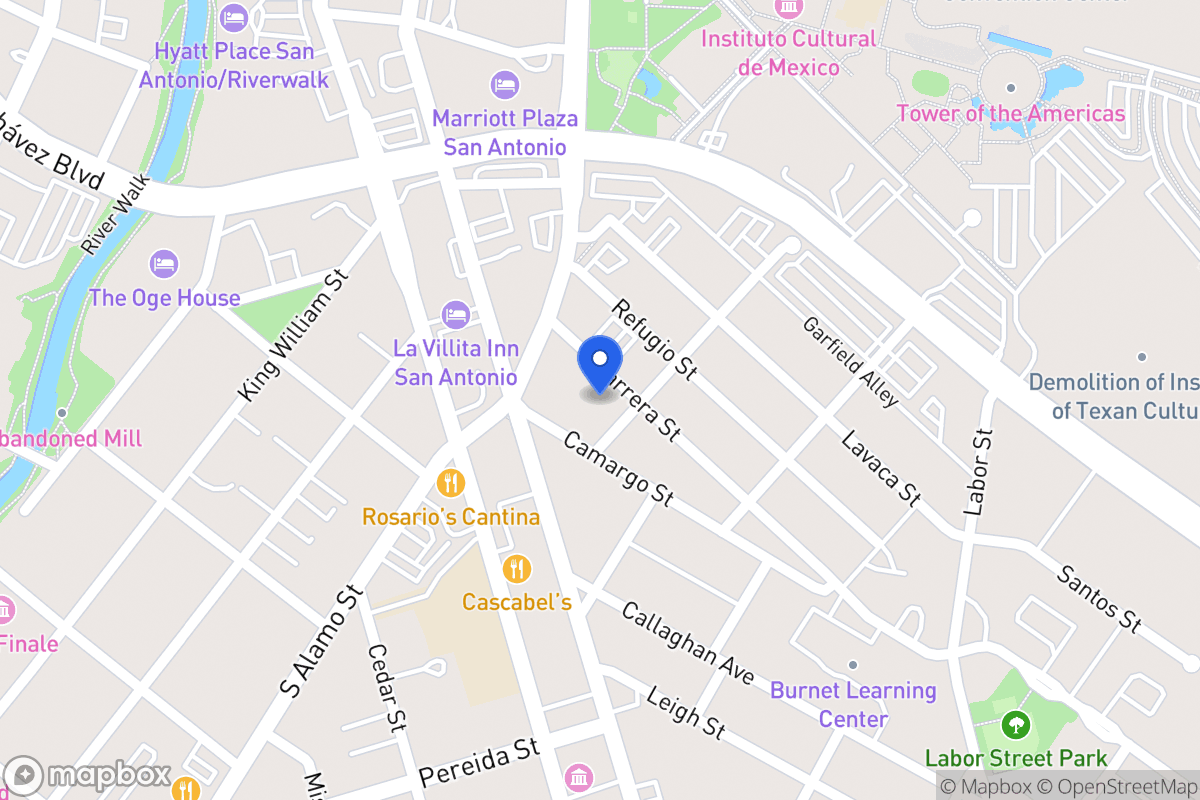Map of 122  Barrera St