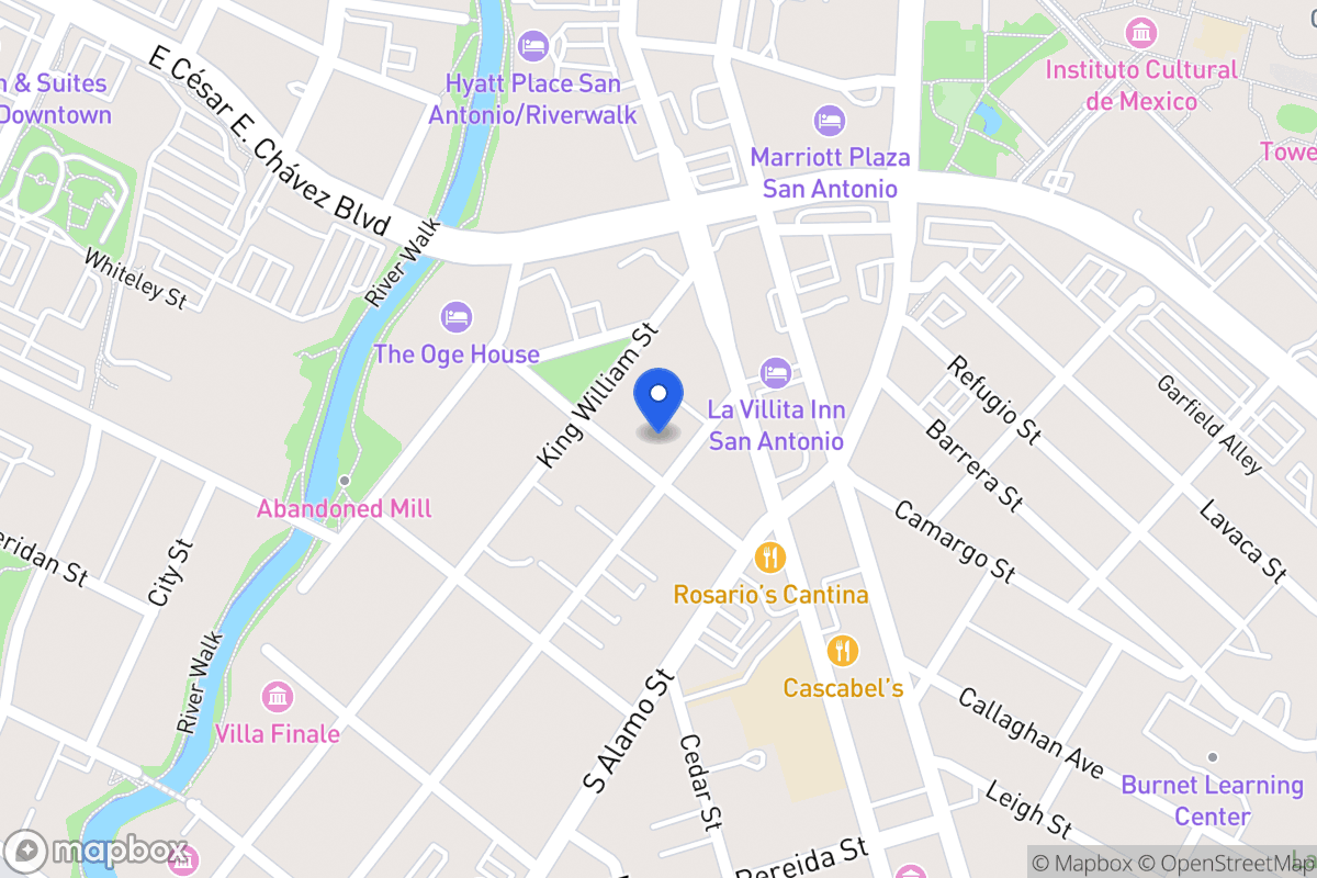 Map of 117  Madison