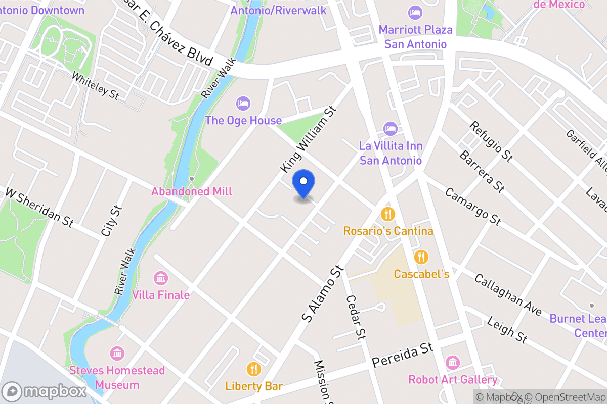Map of 217  Madison