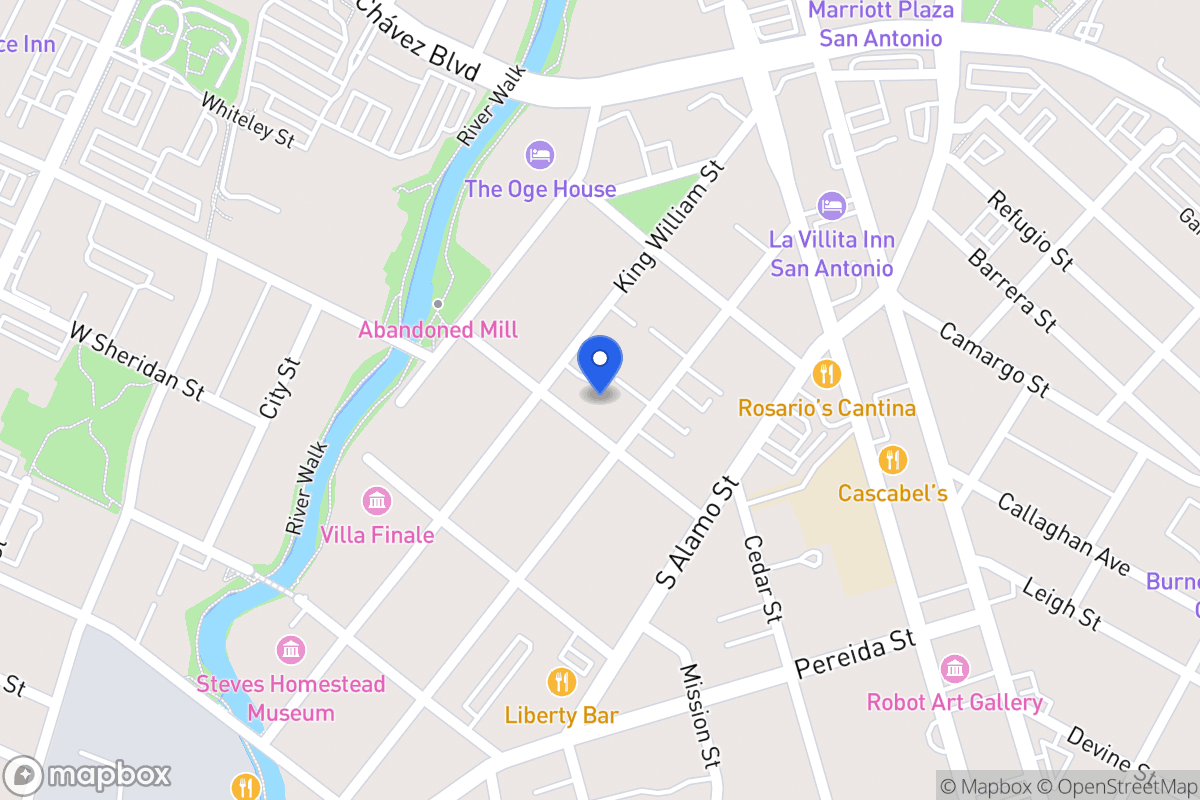 Map of 215  Beauregard
