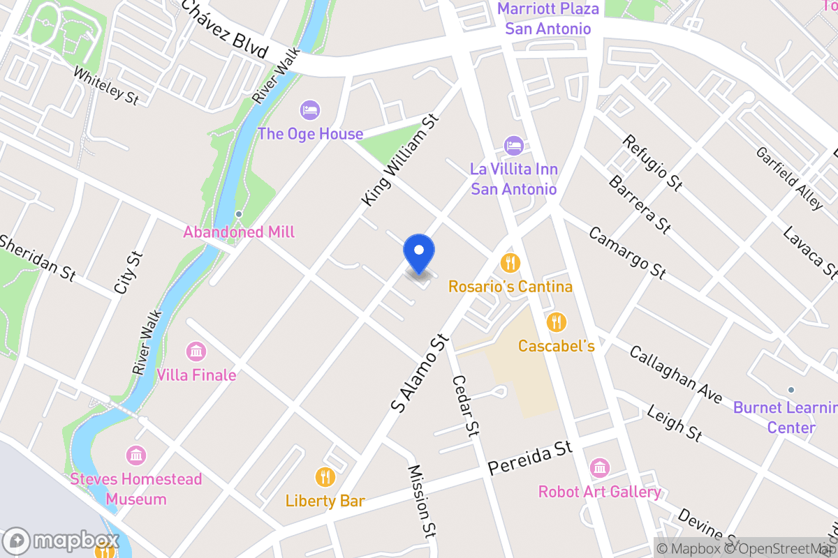 Map of 222  Madison