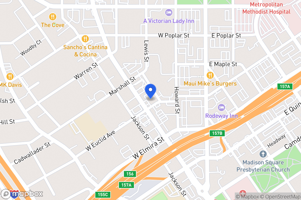Map of 402-406  San Pedro Ave