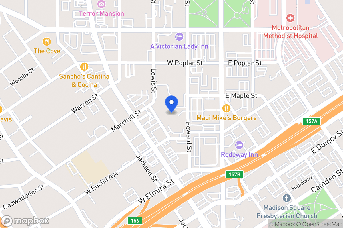 Map of 96  Lewis St