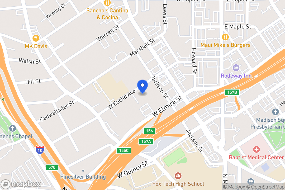 Map of 512 W Euclid Ave