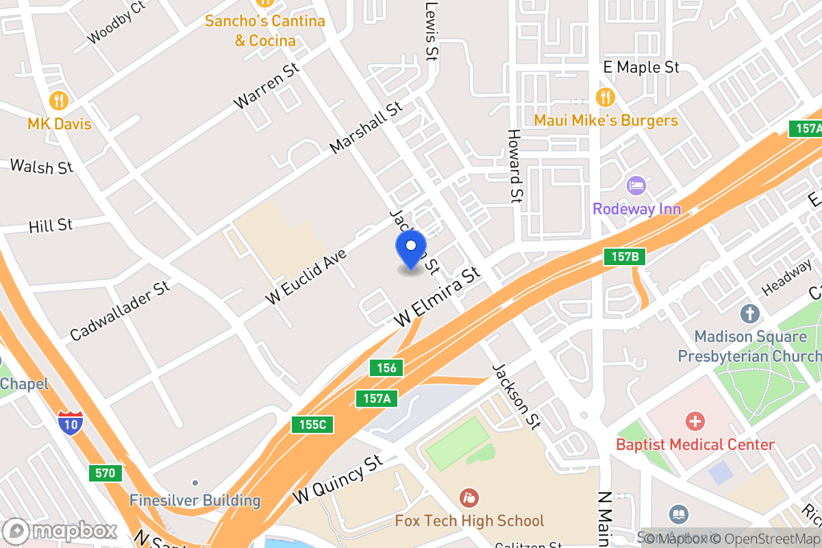 Map of 309  Jackson St