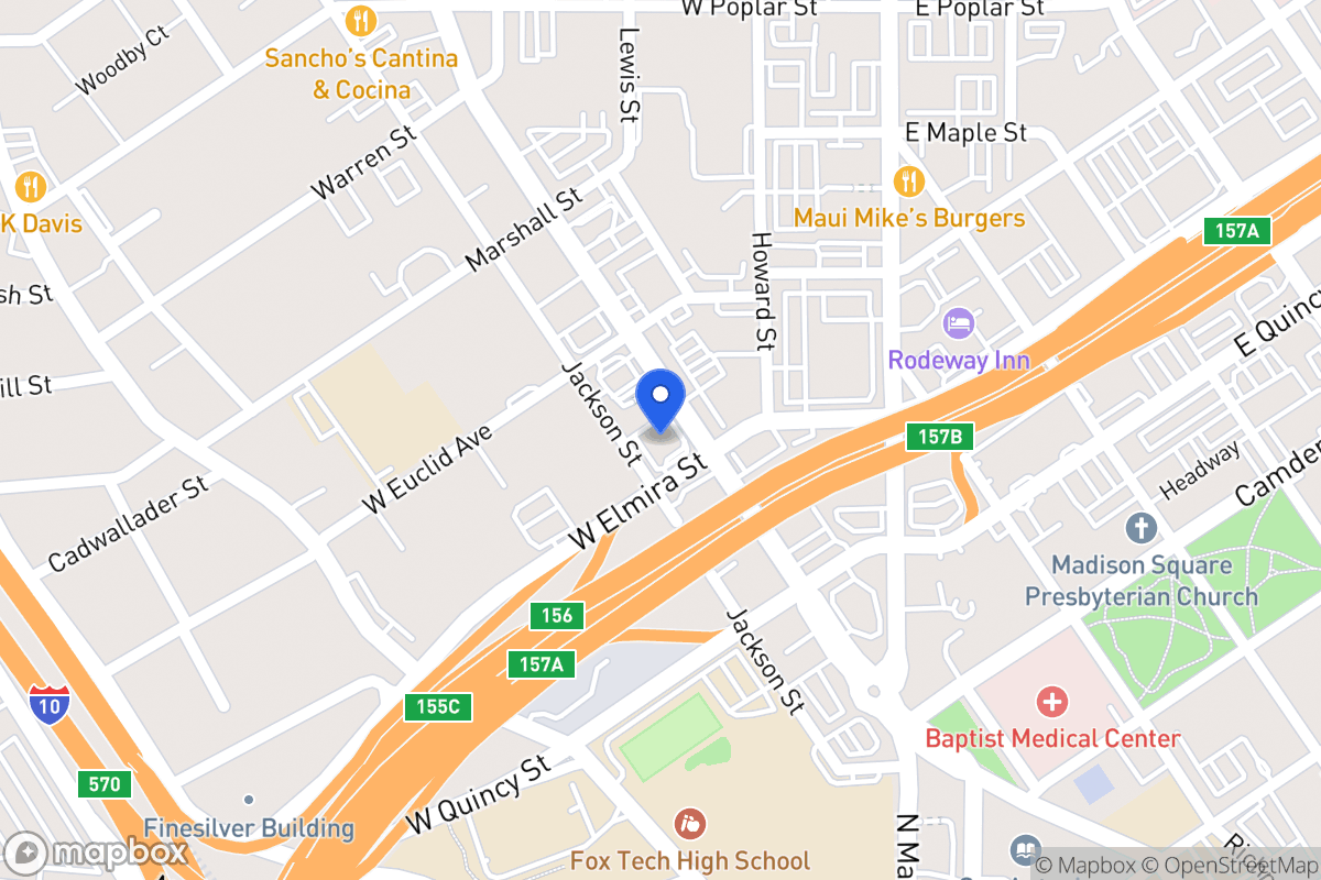 Map of 303  San Pedro Ave