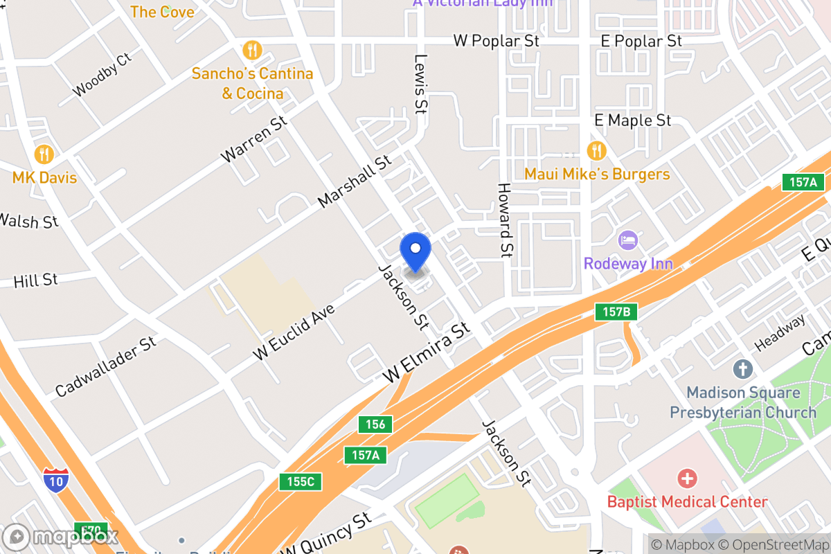 Map of 333  San Pedro Ave
