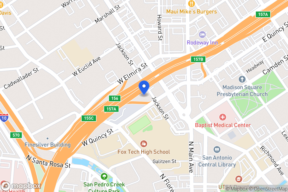 Map of 203  Jackson Ct
