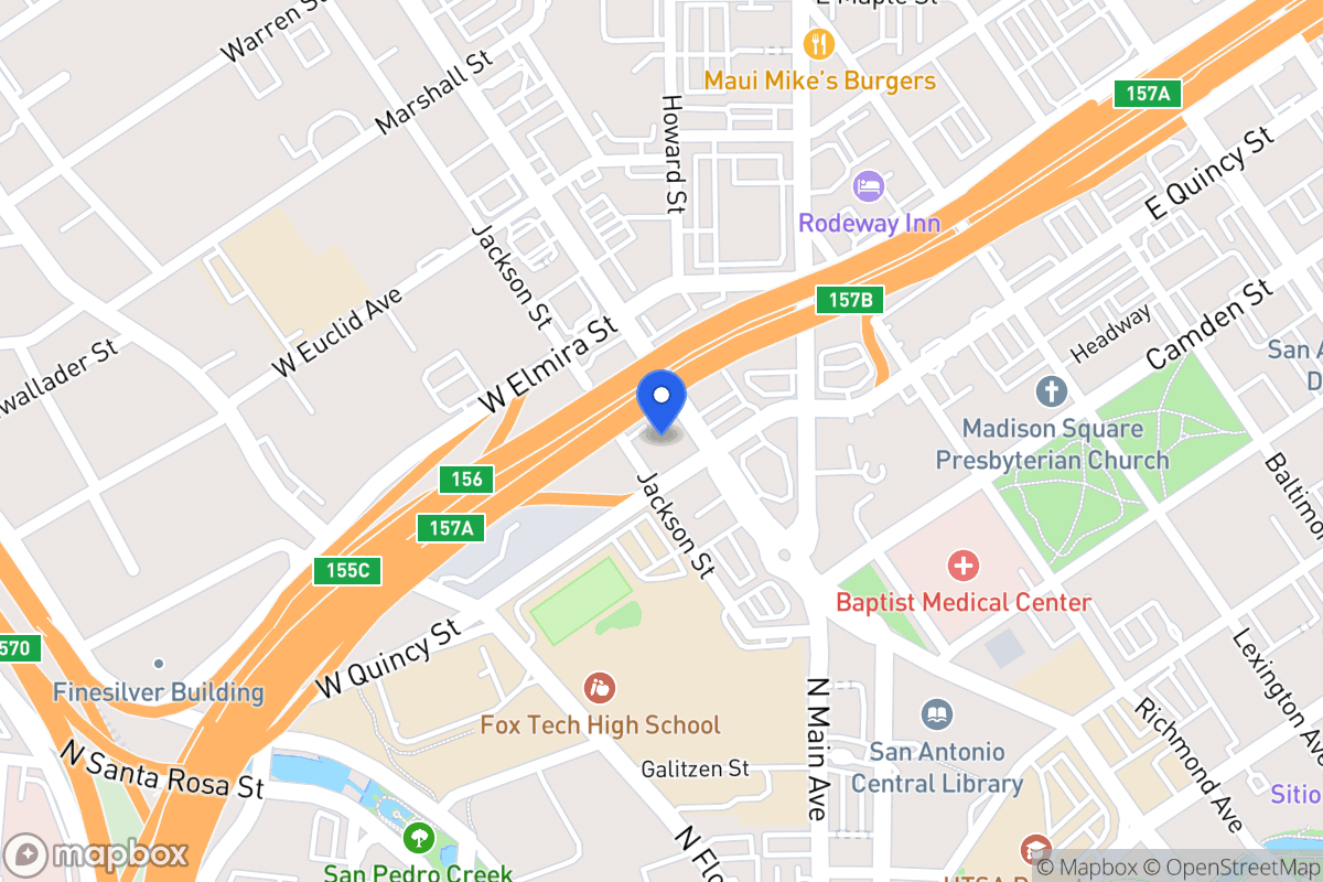 Map of 207  San Pedro Ave