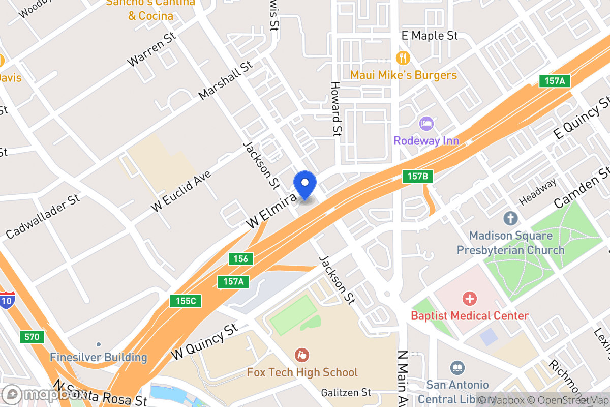 Map of 231  San Pedro Ave
