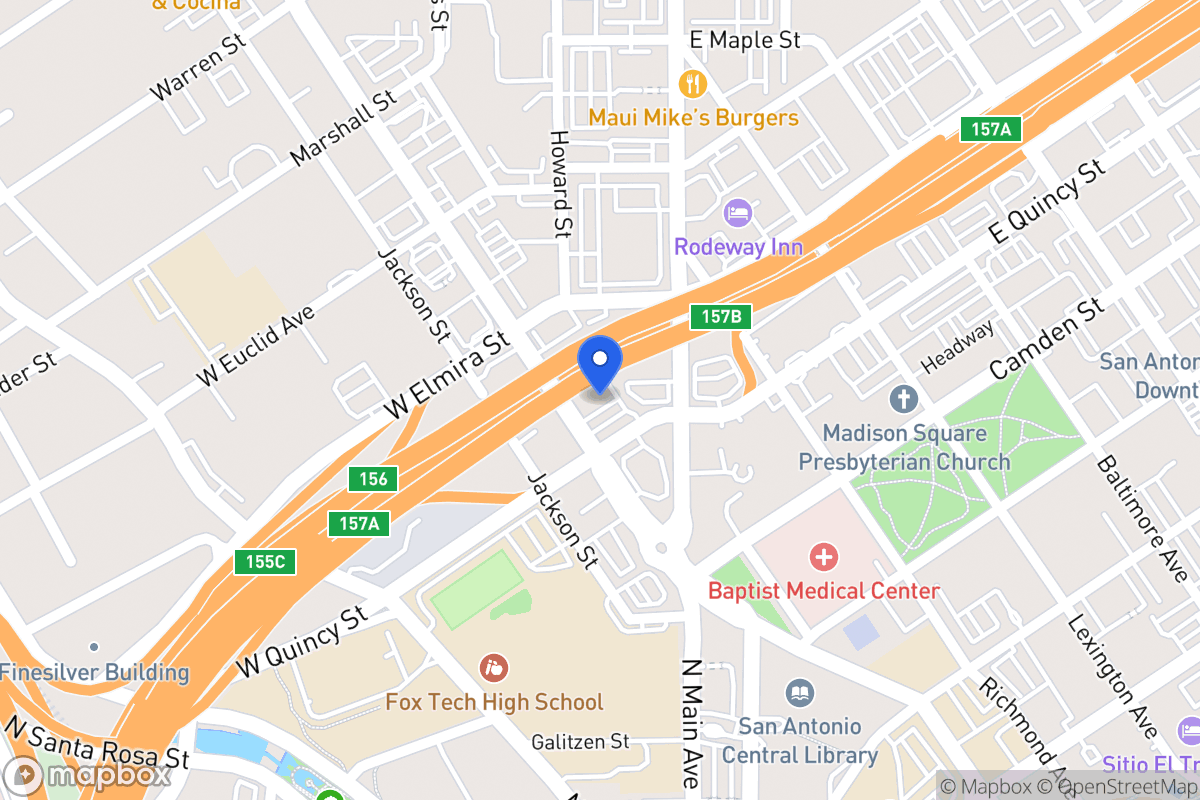 Map of 206  San Pedro Ave