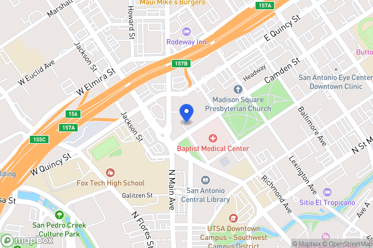 Map of 205  Camden St