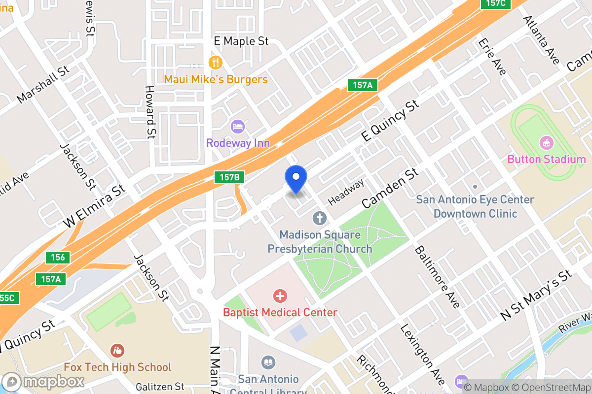 Map of 220 E Quincy St