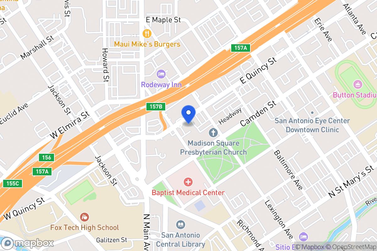 Map of 214 E Quincy St