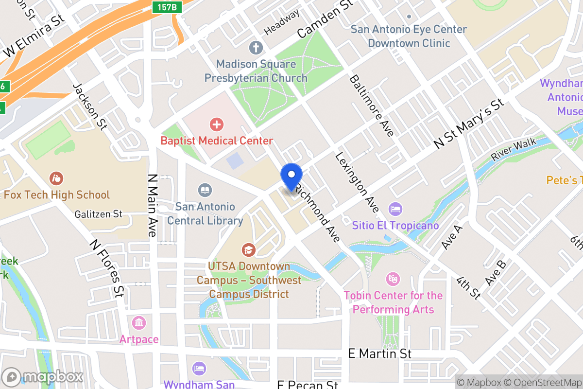 Map of 404  Augusta St