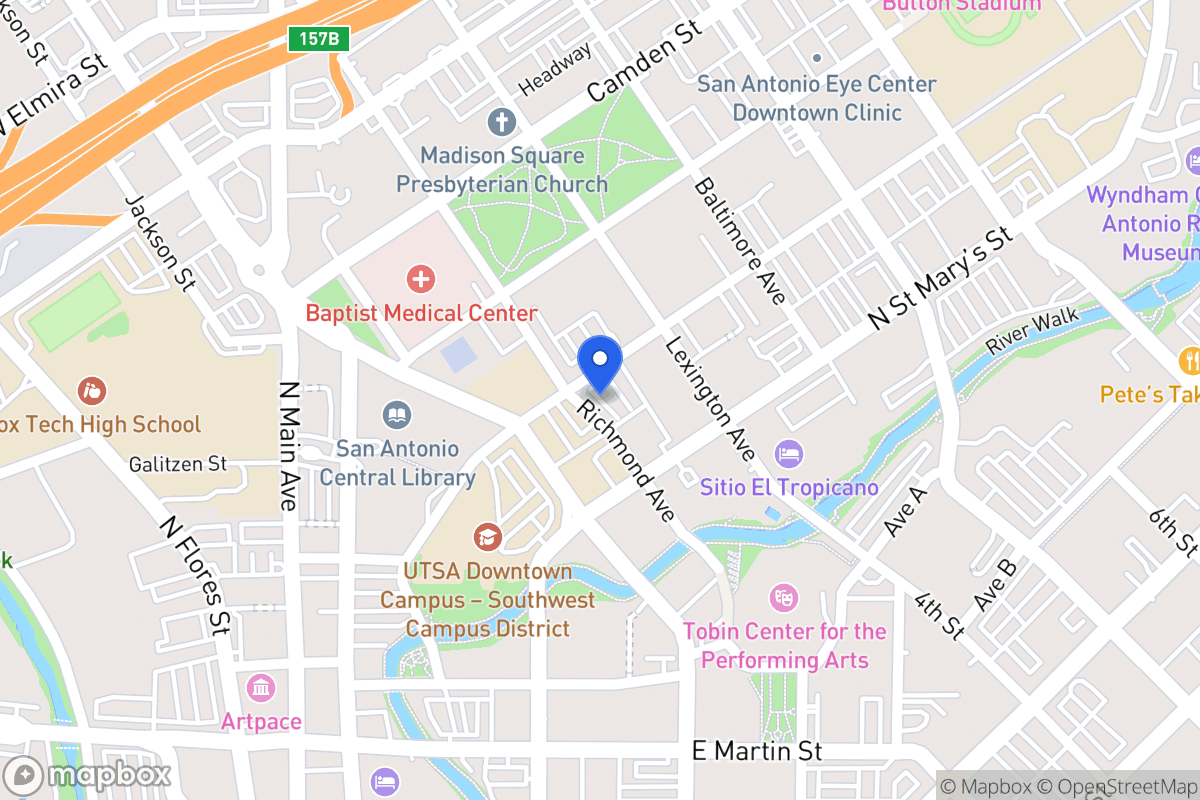 Map of 502  Augusta St