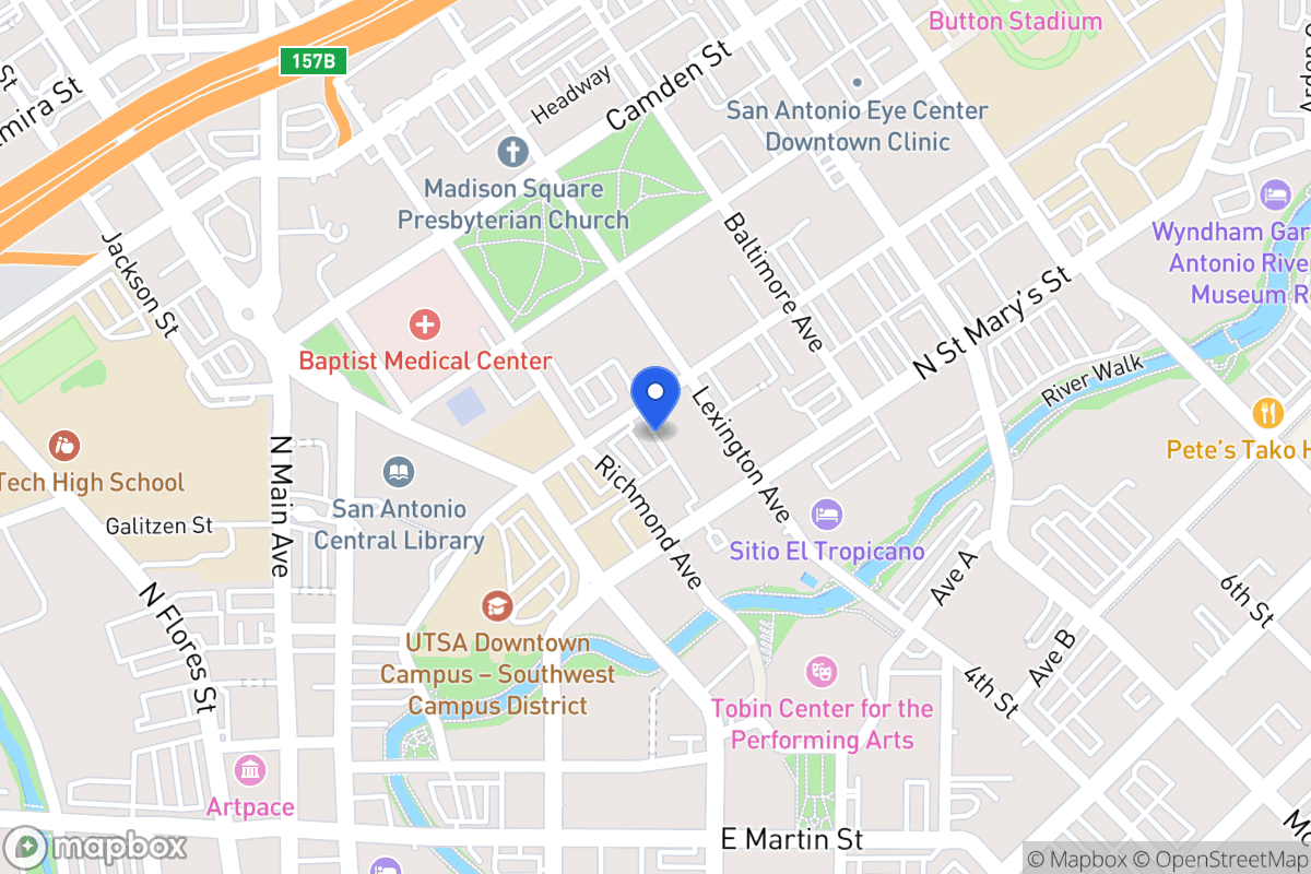Map of 512  Augusta St