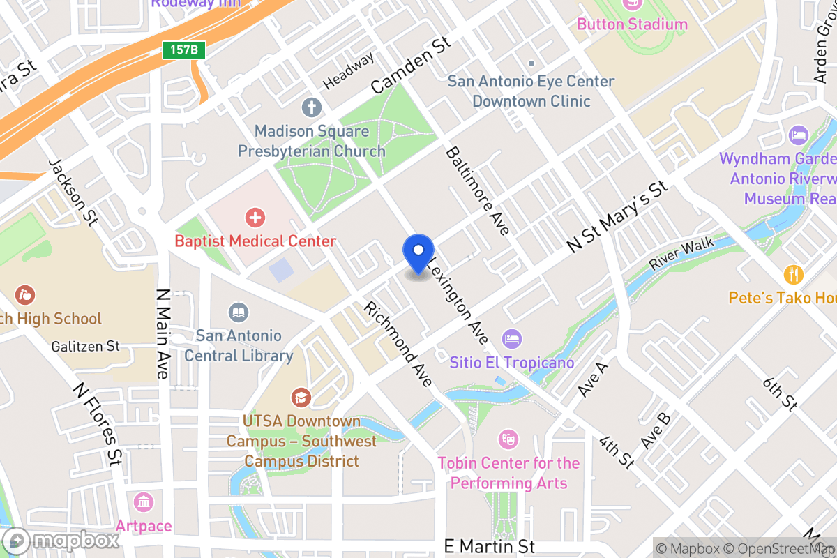 Map of 225  Lexington Ave