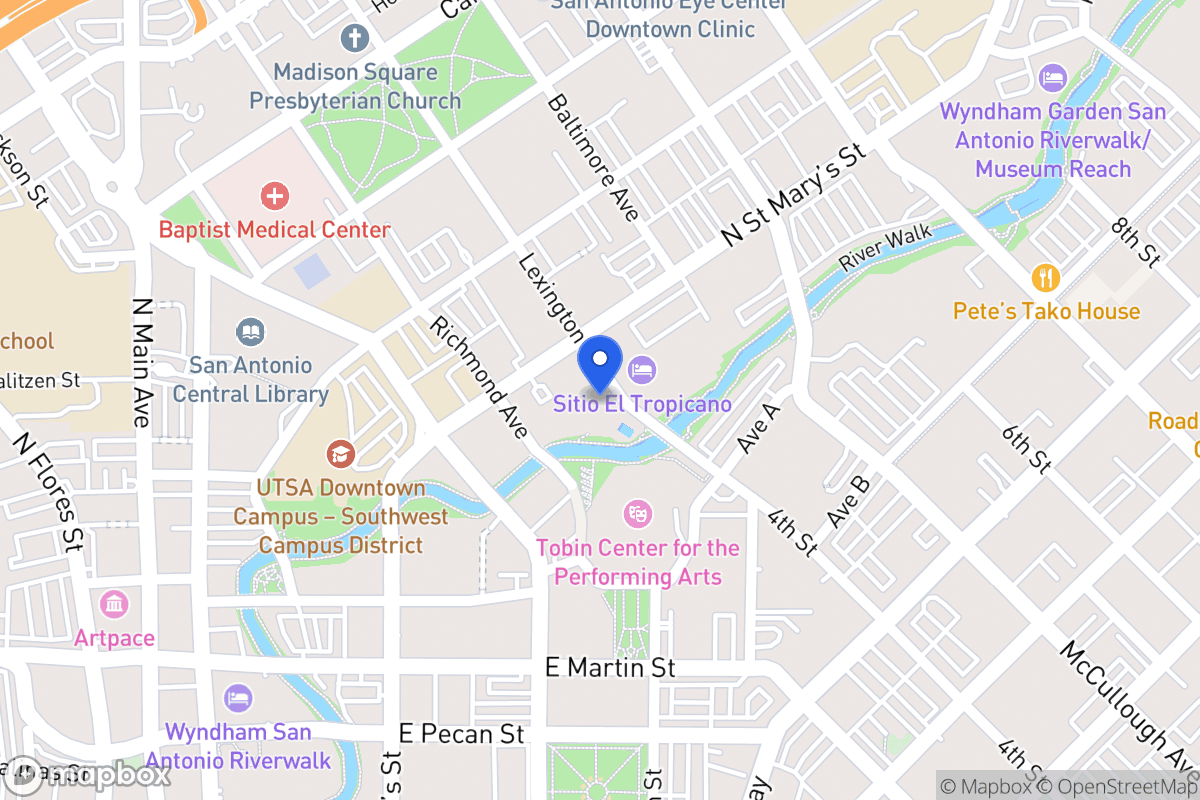 Map of 123  Lexington Ave