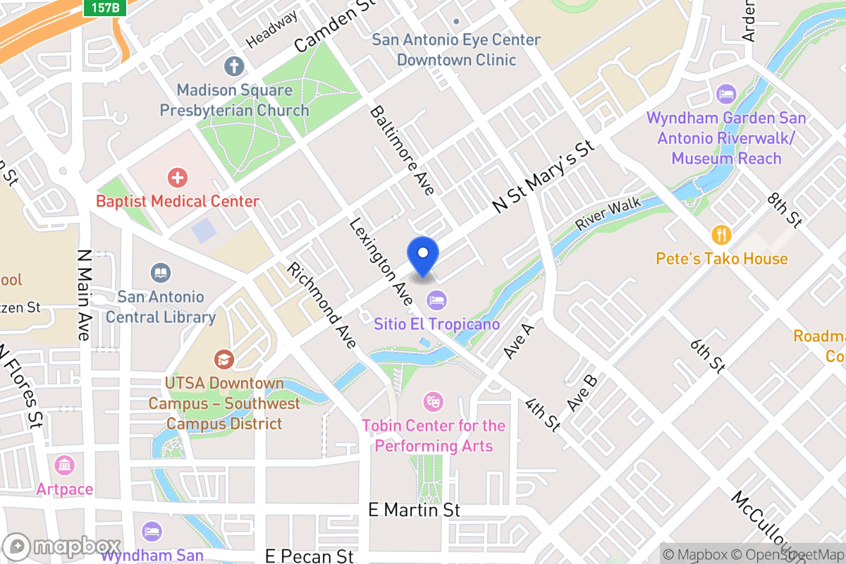 Map of 904 N St Marys