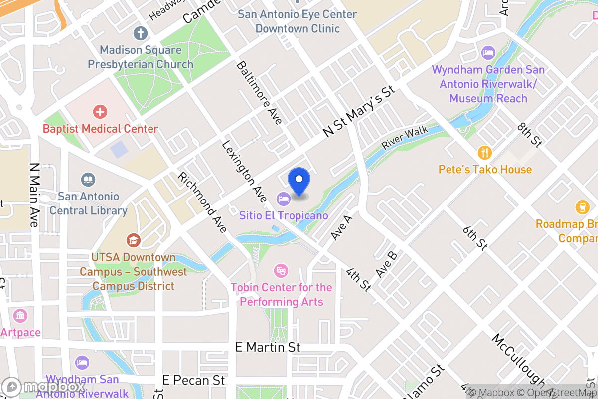 Map of 110  Lexington Ave