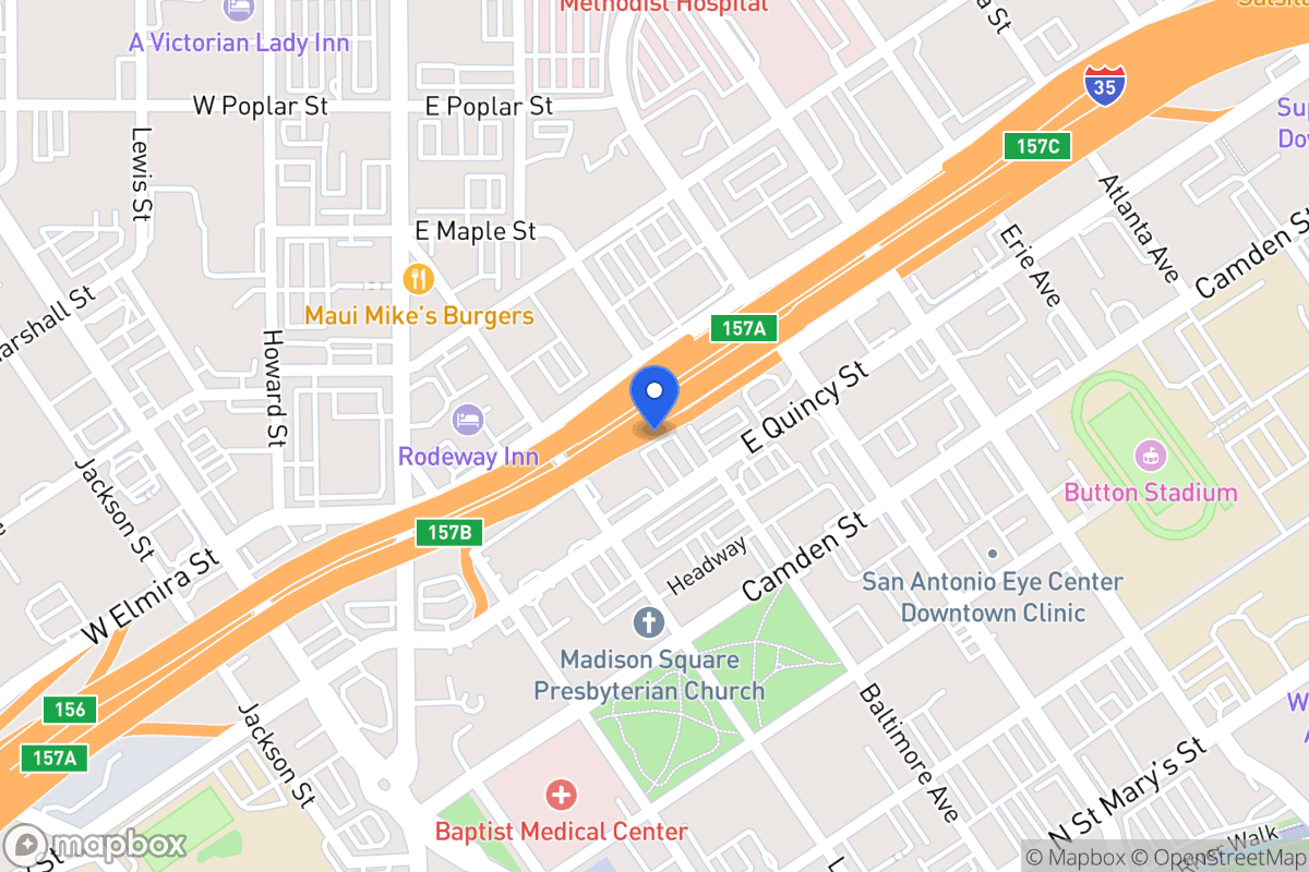 Map of 315 E Quincy St
