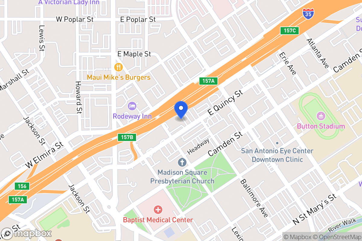 Map of 303 E Quincy St