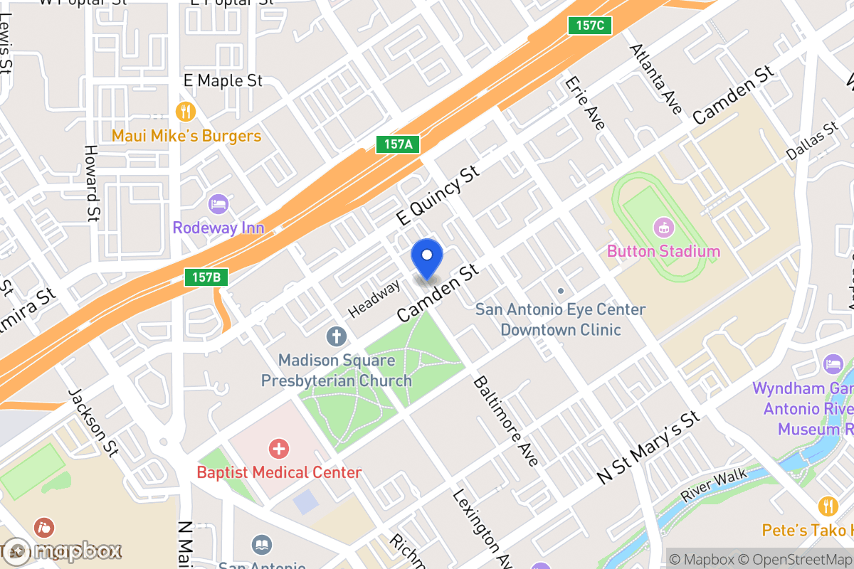 Map of 503  Camden St