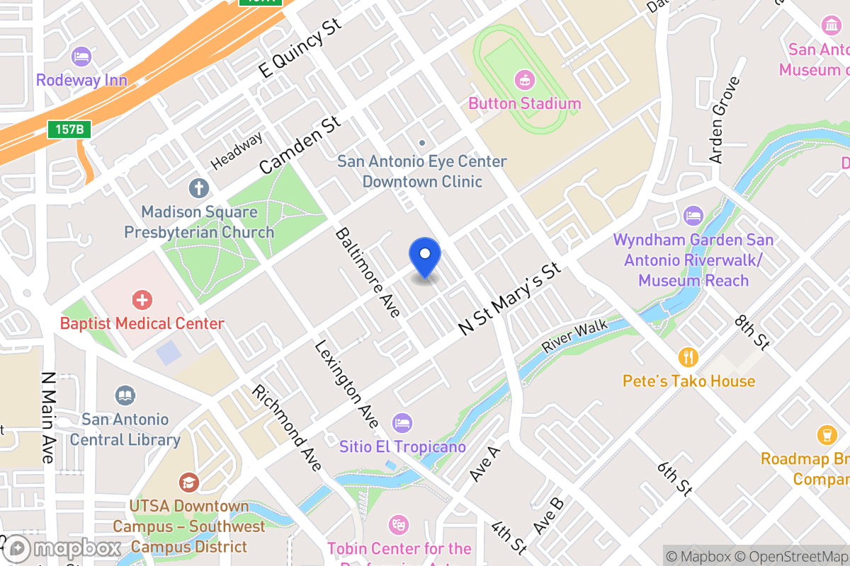 Map of 710  Augusta St