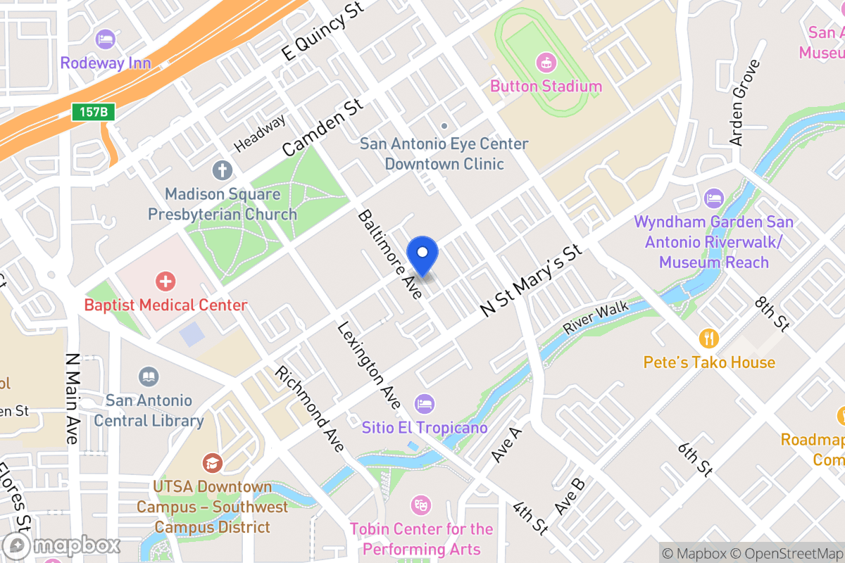 Map of 702  Augusta St
