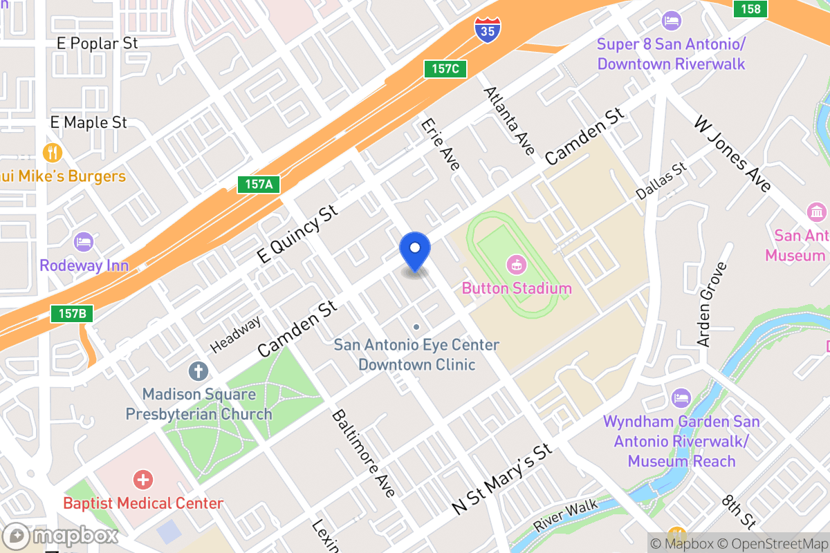 Map of 622  Camden St