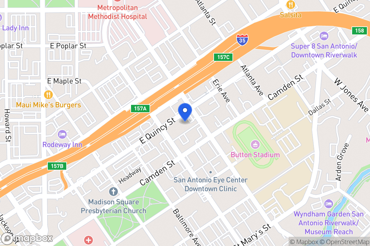 Map of 516 E Quincy St
