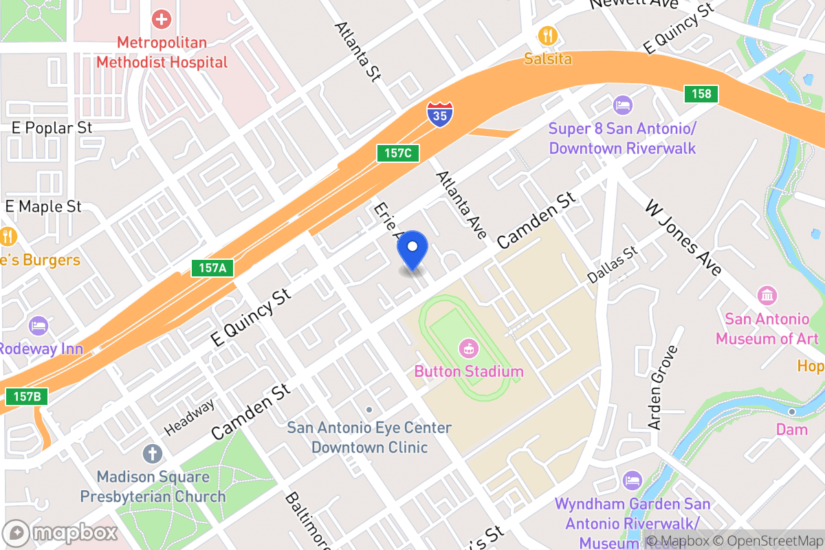 Map of 723  Camden St
