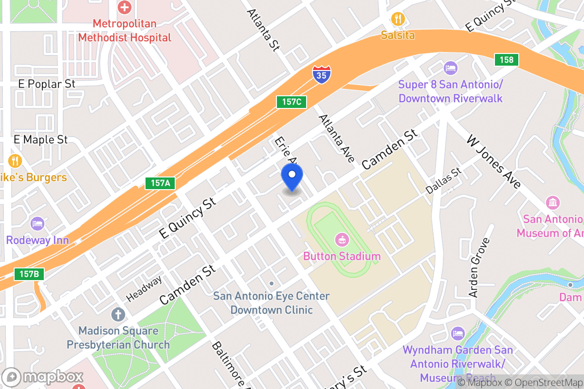 Map of 715  Camden St