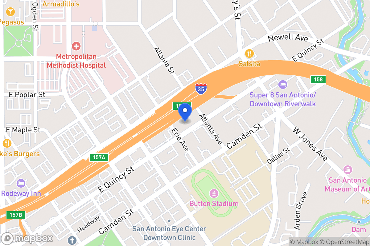 Map of 709 E Quincy St