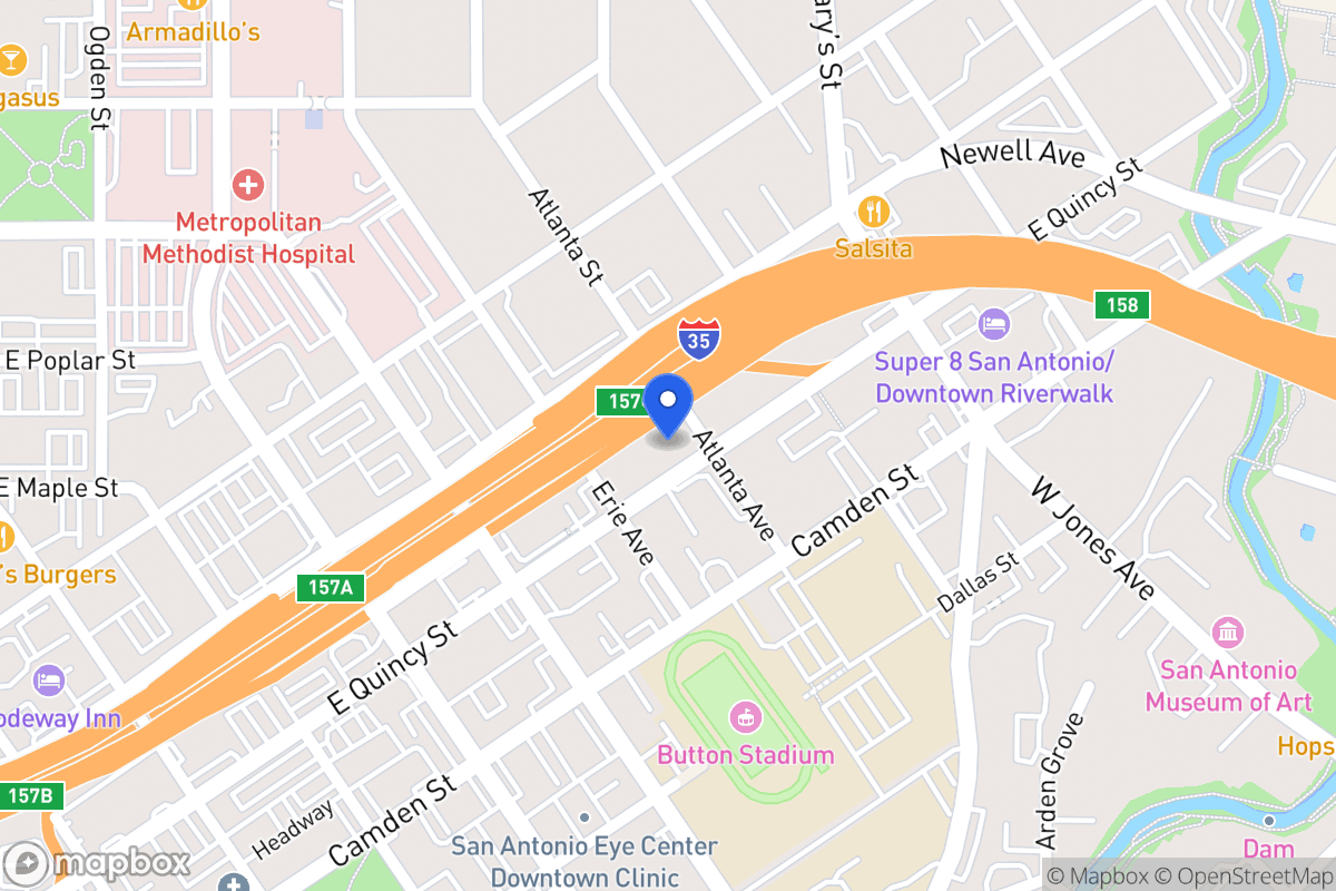 Map of 719 E Quincy St
