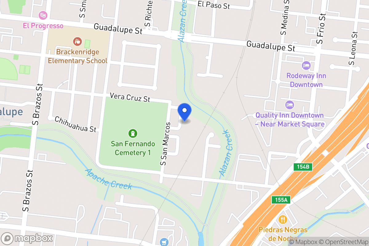 Map of 1010  Grand Aly