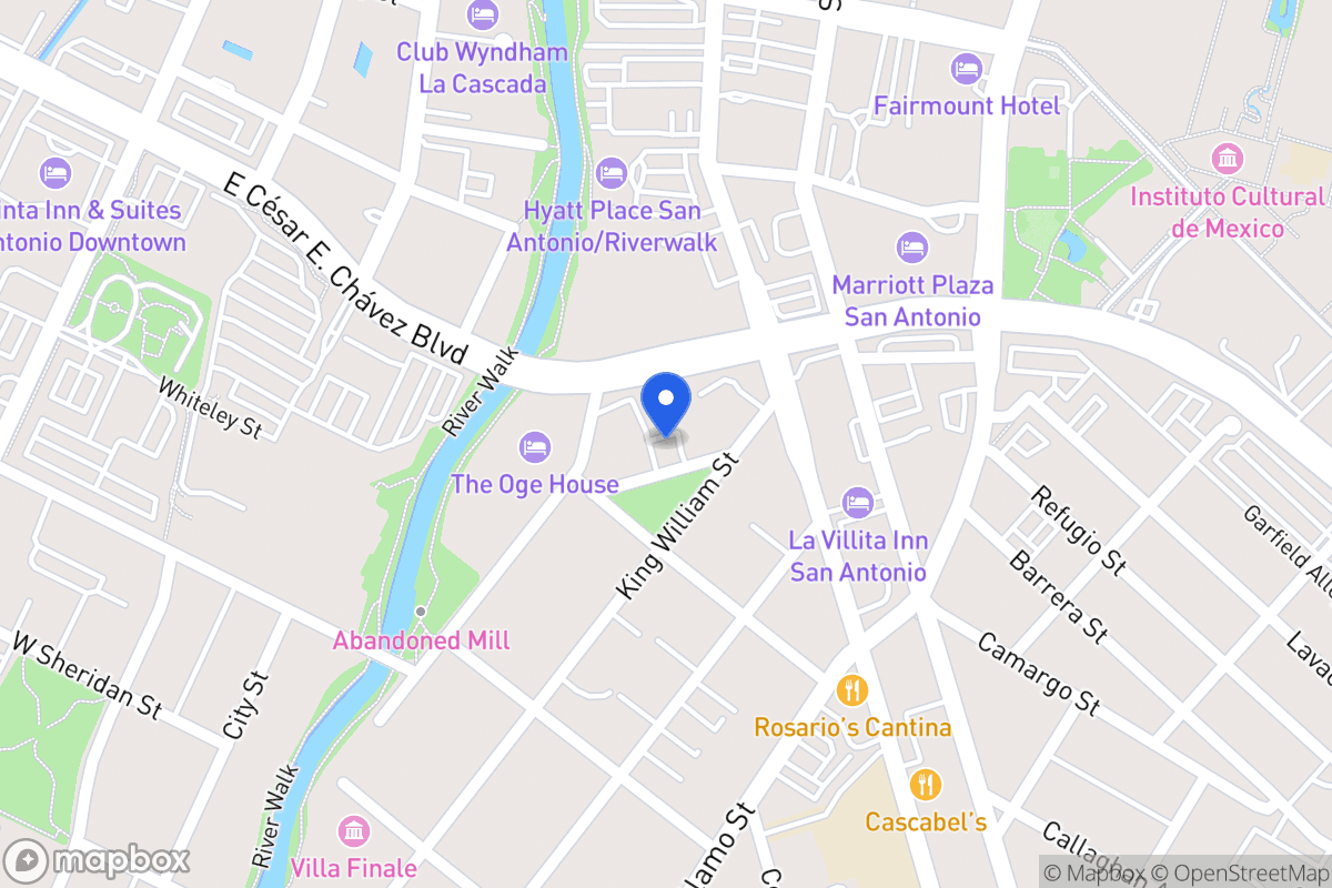 Map of 109  Washington